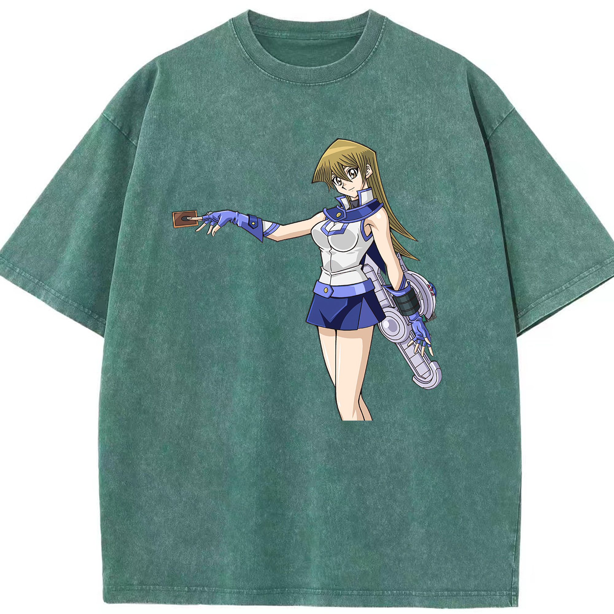 （画像用） 遊☆戯☆王 Yu-Gi-Oh! 綿100% ヴィンテージ風 半袖Tシャツ（フロントプリント）